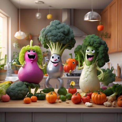 Veggie dance party! | Funny dance songs and music! | Boomplay Music