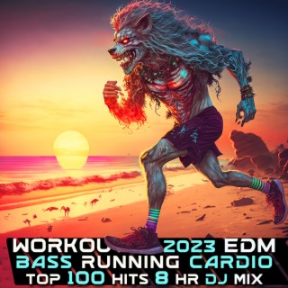 Workout 2023 EDM Bass Running Cardio Top 100 Hits (8 HR DJ Mix)