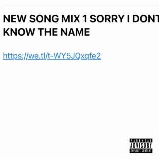 NEW SONG MIX 1 SORRY I DONT KNOW THE NAME