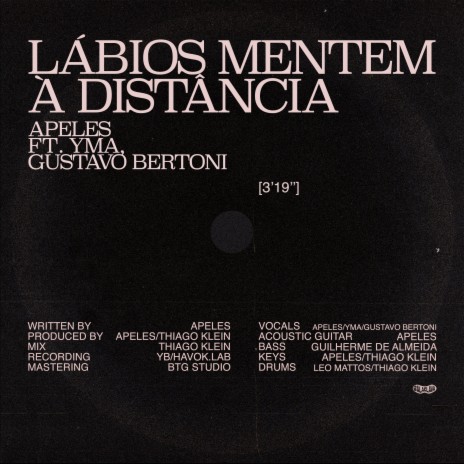 Lábios Mentem à Distância ft. Gustavo Bertoni & YMA