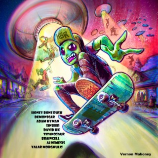 Zombie Skater Punks From Outer Space