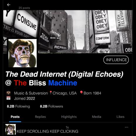 The Dead Internet (Digital Echoes) | Boomplay Music