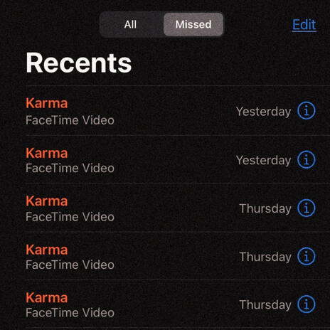 Karma callin | Boomplay Music