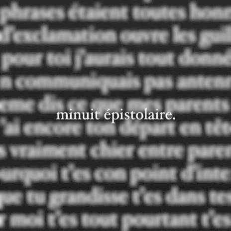 Minuit épistolaire | Boomplay Music