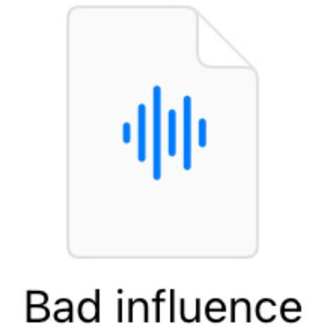 Bad influence | Boomplay Music