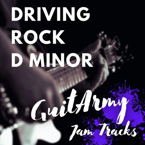 Driving Rock Backing Track Jam In D minor