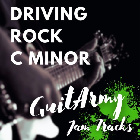 Driving Rock Backing Track Jam In C minor