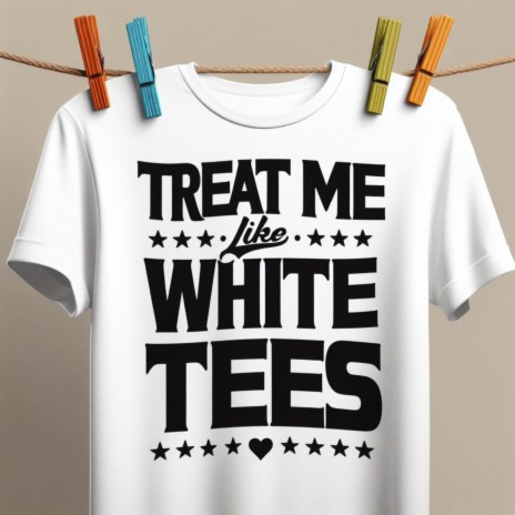 treat me like white tees | Boomplay Music