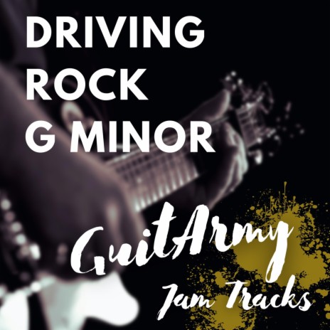 Driving Rock Backing Track Jam In G minor