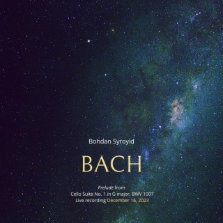 Prelude in G major, BWV 1007 (December 2023 Live)