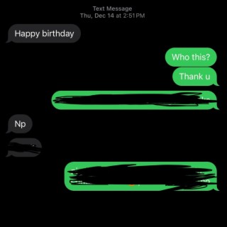 Birthday Text