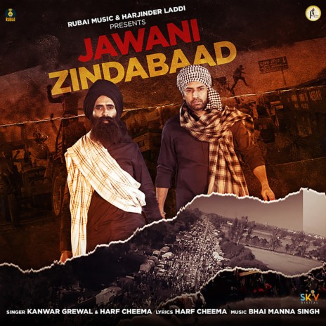 Jawani Zindabaad ft. Harf Cheema | Boomplay Music