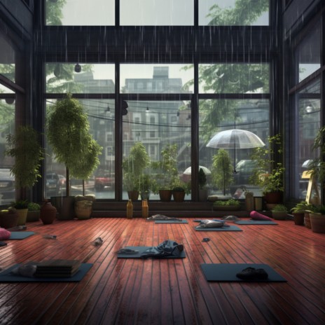 Soothing Rain Yoga Vibes ft. Rain Storm Sounds & Nu Meditation Music | Boomplay Music
