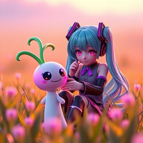 playing among the leeks ft. Hatsune Miku | Boomplay Music