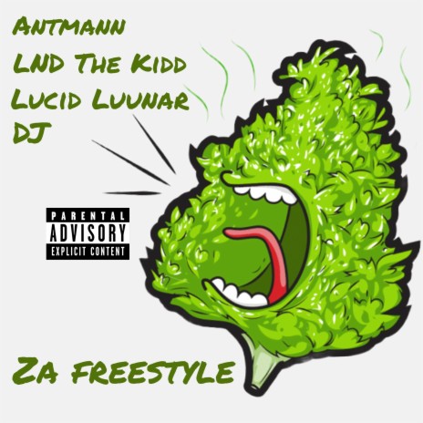 za freestyle ft. LND The Kidd, DJ & Lucid Luunar