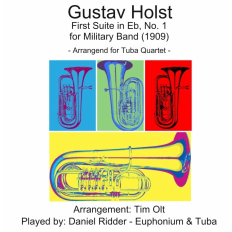 First Suite in Eb, Op. 28 No. 1: I. Chaconne, arranged for Tuba & Euphonium