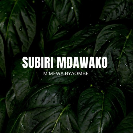 Subiri Mdawako | Boomplay Music