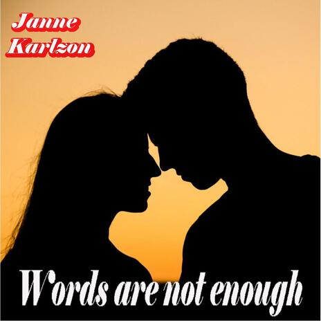 Words are not enough | Boomplay Music