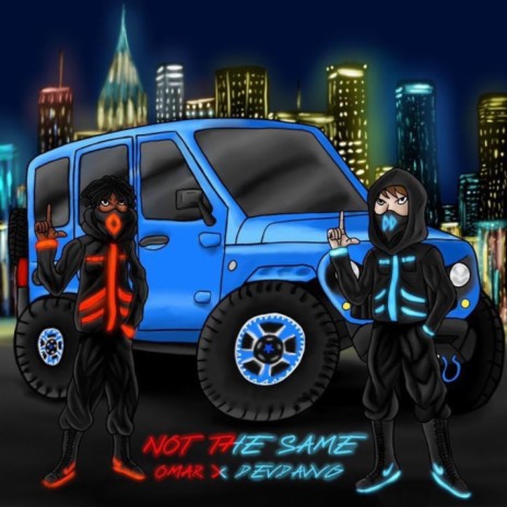 NOT THE SAME ft. Omar Jaymike | Boomplay Music