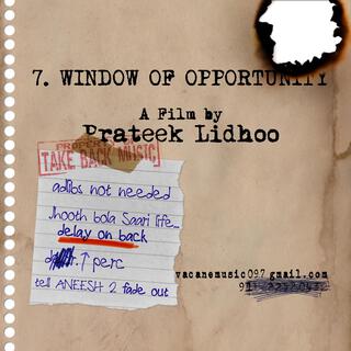 Window of Opportunity