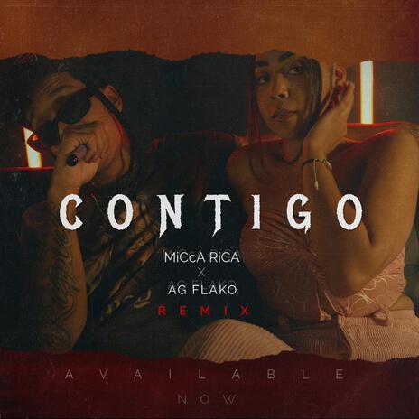 Contigo (Remix) ft. Ag Flako | Boomplay Music