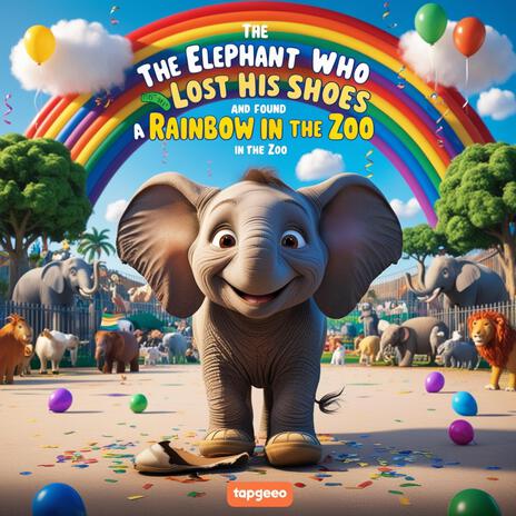 The Elephant Who Lost His Shoes and Found a Rainbow in the Zoo