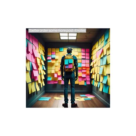 I better order some more post-it notes | Boomplay Music