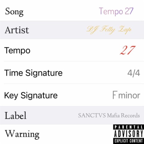 Tempo 27 ft. Saint James | Boomplay Music