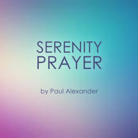 The Serenity Prayer