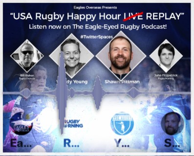 USA Rugby Happy Hour LIVE | USA Forwards Coach, Shawn Pittman | Oct. 26, 2022
