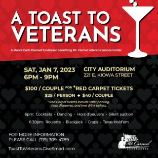 A Red Carpet Toast to Veterans
