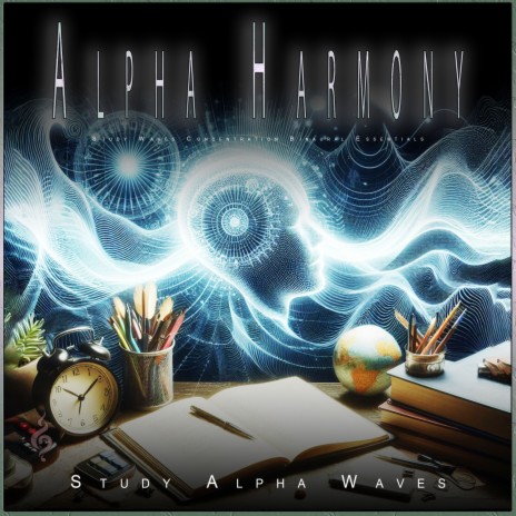 Alpha Hertz Study Harmony ft. Binaural Beats Library | Boomplay Music