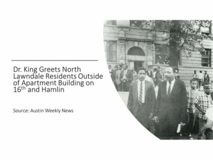 Rebroadcast-North Lawndale Then and Now:  What Has Changed Since Dr. King Left?
