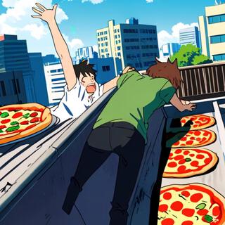 pizza on my roof