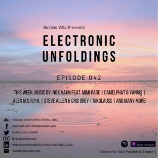 Nicolás Villa presents Electronic Unfoldings Episode 042 | Unity In Isolation