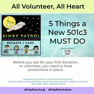 EP13 5 Things a New 501c3 Needs to Do to Protect Themselves