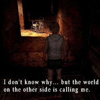 me and my twin in #silenthill