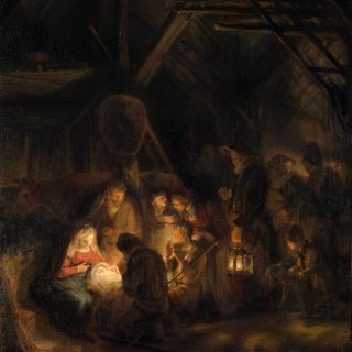 Rembrandt – Adoracja Pasterzy