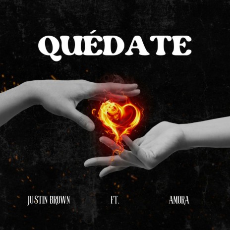 Quédate ft. Amora | Boomplay Music