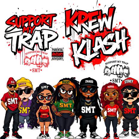 Krew Klash (SMT Cypher) ft. Dizzi Dazed, Systovis, King Lela, Hollywood KO & J - Smooth | Boomplay Music