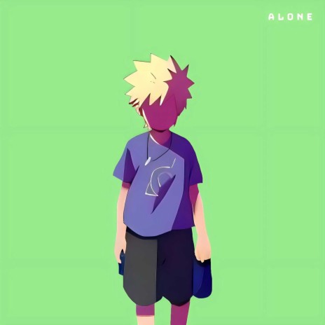 Naruto - Alone (Lo-fi Remix) ft. LlamaLoops | Boomplay Music