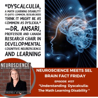 Brain Fact Friday "Understanding Dyscalculia: The Math Learning Disability"