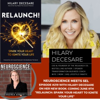 Secret Millionaire, Hilary Decesare on her new book  coming June 9th ”ReLaunch: Spark Your Heart to Ignite Your Life.”