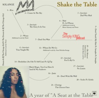 Shake The Table: A year of "A Seat at the Table"