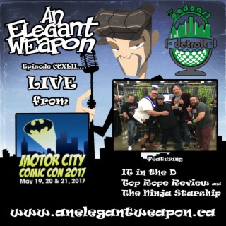 Episode CCXLII...LIVE from Motor City Comic Con 2017