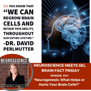 Brain Fact Friday on "Neurogenesis: What Hurts or Helps Your Brain Cells?"