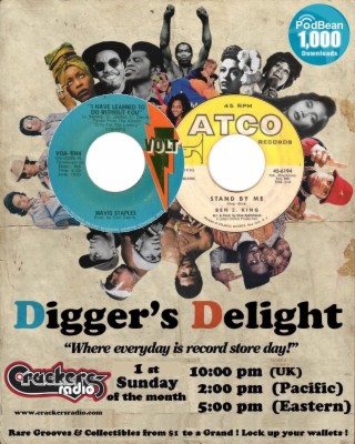 Diggers Delight Show (with Playlist) Sunday 04/07/2021 10:00pm UK time (2:00 pm Pacific, 5:00 pm Eastern) www.crackersradio.com