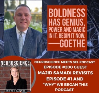 200th Milestone Episode with Majid Samadi (Returning Guest) from EPISODE 1 on ”Why We Began This Podcast”
