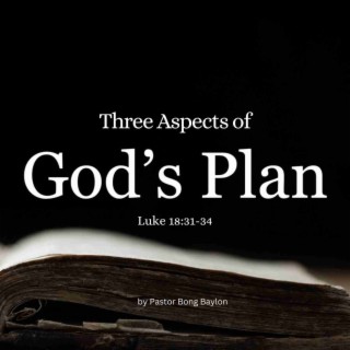 Three Aspects of God’s Plan