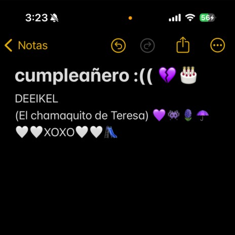 CUMPLEAÑERO :(( | Boomplay Music